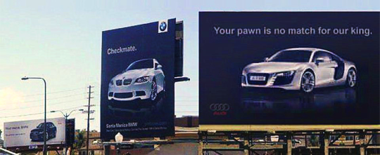 Your move bmw checkmate think again